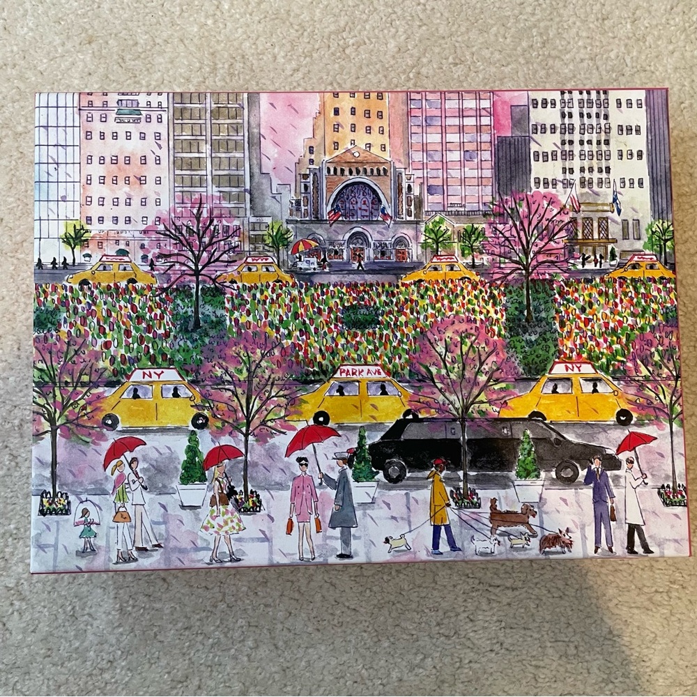 Galison 'Spring On Park Avenue' 1000 Piece Jigsaw Puzzle